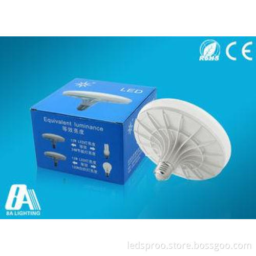Mushroom Shaped Large Area Emitting E27 LED Bulb Lamp ABS a
